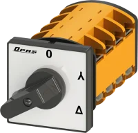 OPAŞ 302 TR80 - 3X80A 66X66 3 Faz (Trifaze) Yıldız Üçgen Şalteri - 1