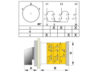 OPAŞ 304 TR80 - 3X80A 66X66 3 Faz (Trifaze) Enversör Şalter / Sağ - Sol - OPAŞ (1)