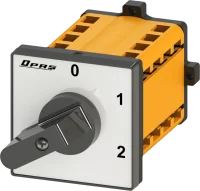 OPAŞ 308 063 - 3X63A 90X90 3 Faz (Trifaze) Çiftdevir Tek Yön Motor Şalteri (0-1-2) - 1