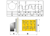 OPAŞ 332 050 - 3X50A 90X90 3 Faz (Trifaze) Yıldız Üçgen Şalteri / Orta 0'Lı - OPAŞ (1)
