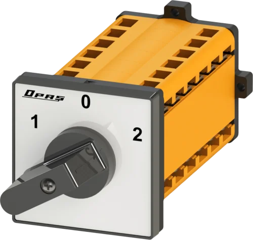 OPAŞ 605 025 - 6X25A 66X66 6 Faz Kutup Değiştirici Şalterler - 1