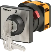 OPAŞ XL101 010 - 1X10A 48X48 1 Faz (Monofaze) Anahtarlı Açma Kapama Şalteri - 1