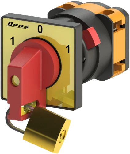 OPAŞ XL104 010 - 1X10A 48X48 1 Faz (Monofaze) Anahtarlı Enversör Şalter - 1