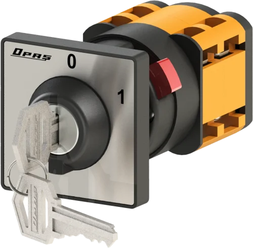 OPAŞ XL301 M16 - 3X16A 48X48 3 Faz (Trifaze) Anahtarlı Açma Kapama Şalteri - 1