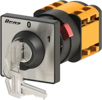 OPAŞ YPK XL301 010 - 3X10A 48X48 3 Faz (Trifaze) Açma Kapama Kolay Montaj Şalteri - 1