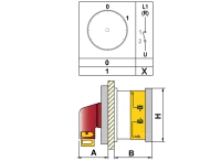OPAŞ YPK101 010 - 1X10A 48X48 1 Faz (Monofaze) Açma Kapama Şalteri - OPAŞ (1)