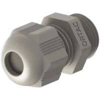 Ortaç KRG10 PG-48 Kapalı Contalı Etanj Tip Kablo Rakoru (Somunlu) Gri - 1