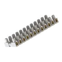 Ortaç SK120 1 No 12 Li Soket Klemens Beyaz - 1