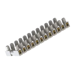 Ortaç SK120 1 No 12 Li Soket Klemens Beyaz - 1