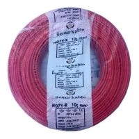 Öznur H07V-R 1X10 mm² Kırmızı Renk NYA Kablo 