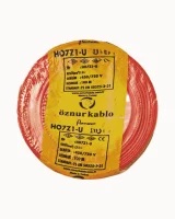 Öznur H07Z1-R 1X16 mm² Kırmızı Renk NYA Halogen Free Kablo 
