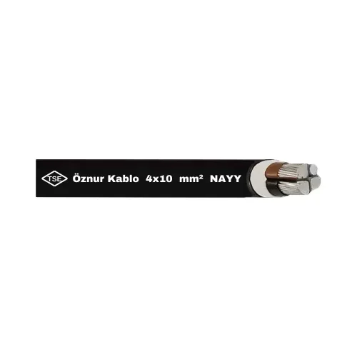 Öznur NAYY 4X10 mm² Alvinal Yeraltı Kablosu - ( Alüminyum ) - 1