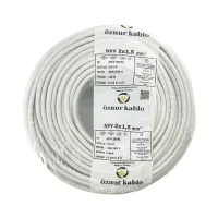 Öznur NYM 2X1,5 mm² Antigron Kablo - 1