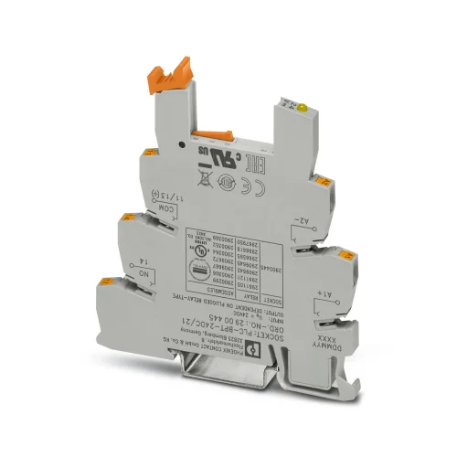 Phoenix Contact 2900445 PLC-BPT- 24DC/21 Röle Tabanı - 1