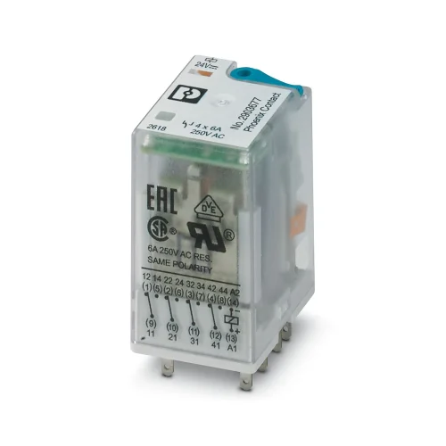 Phoenix Contact 2903677 REL-IR4/LDP- 24DC/4X21 Tek Röle - 1