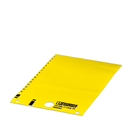 Phoenix Contact 800463 US-EML (17,5X8) YE Etiket - 1