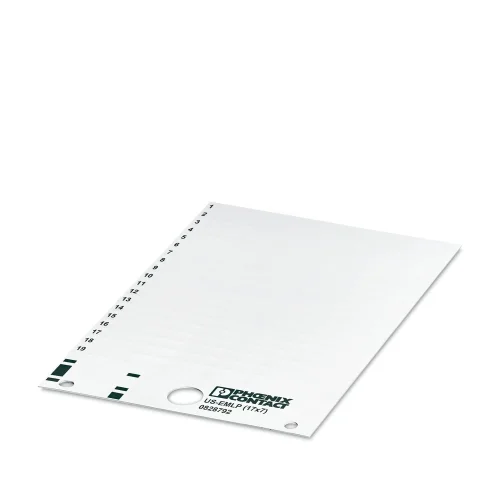 Phoenix Contact 828792 US-EMLP (17X7) Plastik Etiket - 1