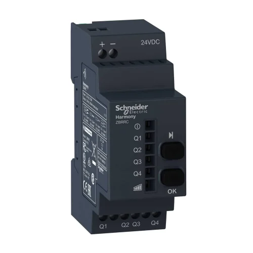 Schneider Electric ZBRRC Programlanabilir Alıcı - 4 Pnp - 200 Ma - 24 V Dc - 2 Basmalı Düğme - 6 Led - 1