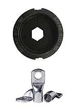 Şafak Elektrik SFK130D120 Yuvarlak 130 Kn Çene Takımı (Dın Norm) 120mm² - 1