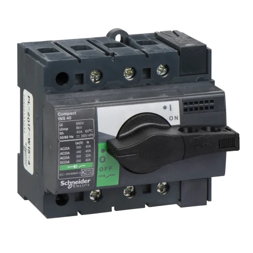 Schneider Electric 28900 Yük Ayırıcı Compact Ins40 3 Kutuplu 40 A - 1