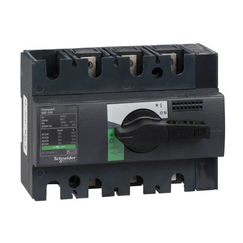 Schneider Electric 28908 Yük Ayırıcı Compact Ins100 3 Kutuplu 100 A - 1