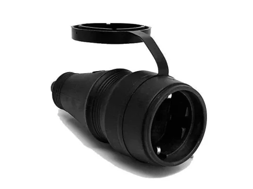 Schneider Electric 3201-360-0300 1x16A Monofaze 2P + T IP44 Kauçuk Uzatma Prizi - 1