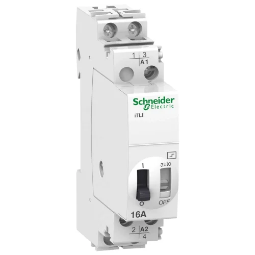 Schneider Electric A9C30115 Darbe Akım Rölesi - 2 Kutup - 1NO + 1NC - 16A - 12 VDC - 24 VAC 50/60Hz - 1