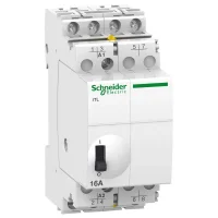 Schneider Electric A9C30814 Darbe Akım Rölesi - 4 Kutup - 4NA - 16A - 110 VDC - 230...240 VAC 50/60Hz - 1