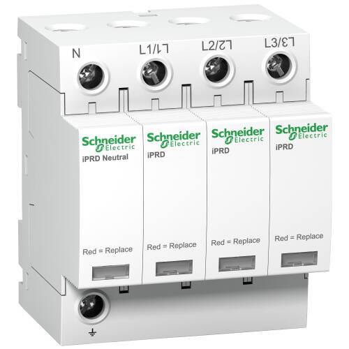 Schneider Electric A9L08601 Kartuşlu Tip AG parafudr 3 iPRD8r 3P+N - 1