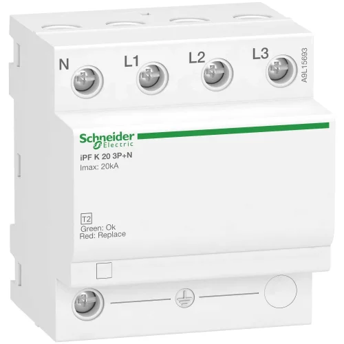 Schneider Electric A9L15693 IPF 20 20 KA 340V 3P N Parafudr - 1