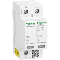 Schneider Electric A9L16282 Modüler Parafudr Acti9 İprd1 12.5R 1 P + N 350 V Uzaktan Transferli - 1