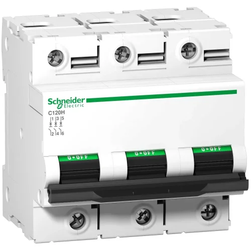 Schneider Electric A9N18468 Acti9 C120H 3 Kutup 80A 15kA C eğrisi Otomat - 1