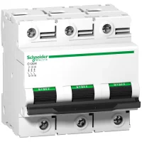 Schneider Electric A9N18470 Acti9 C120H 3 Kutup 125A 15kA C eğrisi Otomat - 1