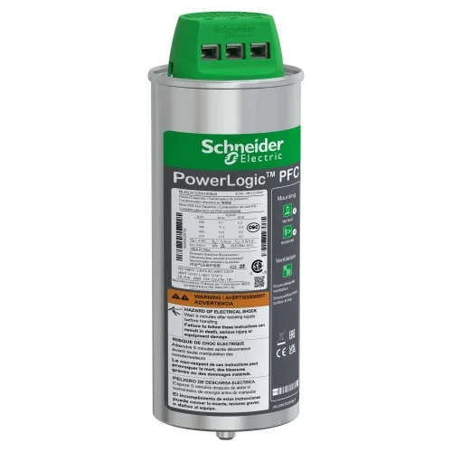 Schneider Electric BLRCH125A150B40 Varplus Can Hduty Kondansatör 12,5/15 kVAR 400 V 50/60Hz - 1