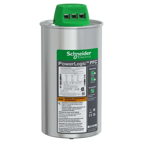 Schneider Electric BLRCH250A300B44 Varplus Can Hduty Kondansatör 25/30 kVAR 440 V 50/60Hz - 1