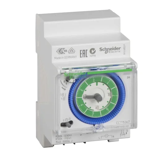Schneider Electric CCT15367 Acti 9 IH Mekanik Zaman Saati 7 gün 200 Saat Bellek - 1
