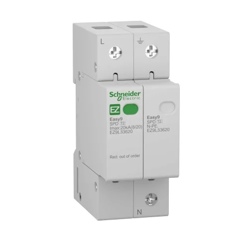 Schneider Electric EZ9L33620 Easy9 Parafudr 1P-N 20kA - 1