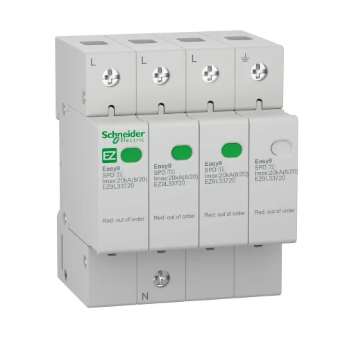 Schneider Electric EZ9L33720 Easy9 Parafudr 3P-N 20kA - 1