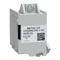Schneider Electric G12UVR230AC Aksesuar Gopact Şalter 125 Düşük Gerilim Bobini (Mn) Ac 230V - 1