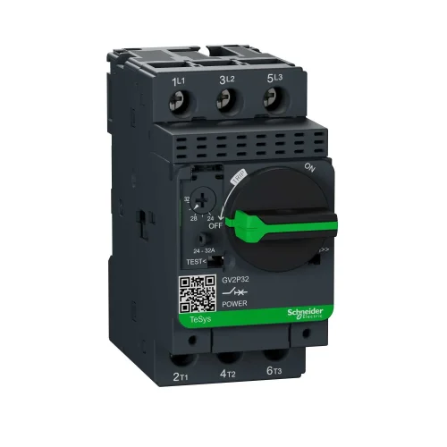 Schneider Electric GV2P32 Tesys Gv2 Devre Kesici Termal Manyet 24-32 A - 1