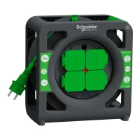 Schneider Electric IMT33136 Kablo Makarası Kompakt IP44 HO5VVF 3G1.5 15MT Kablolu Topraklı - 1