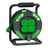 Schneider Electric IMT33145 Kablo Makarası Klasik IP44 HO5VVF 3G1.5 25MT Kablolu Topraksız - 1