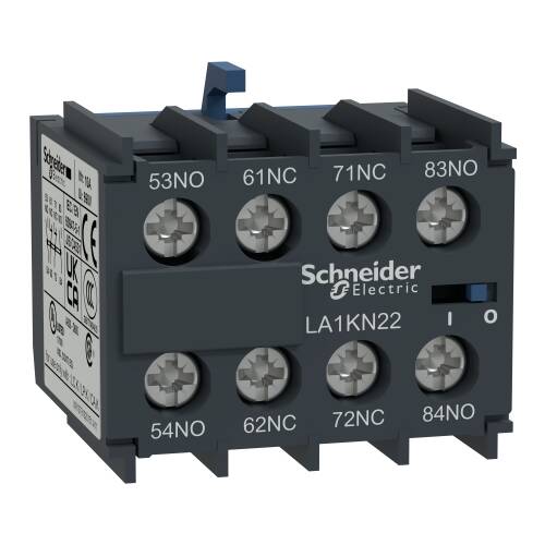 Schneider Electric LA1KN13 Tesys K Yardımcı Kontak Bloğu 1 Na + 3 Nk Vida Kelepçesi Terminalleri - 1