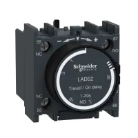 Schneider Electric LADS2 TeSys Deca Yıldız/Üçgen Gecikmeli Pinomatik Zaman Rölesi 1-30sn 1NA1NK - 1