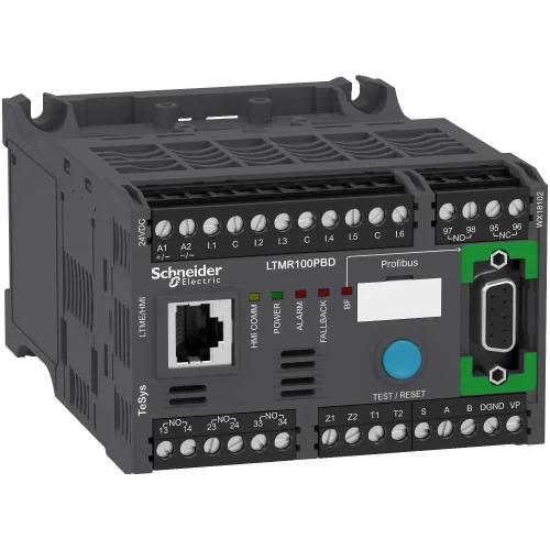 Schneider Electric LTMR100PBD TeSys T Motor Kontrolör 5-100A 24VDC Profibus - 1