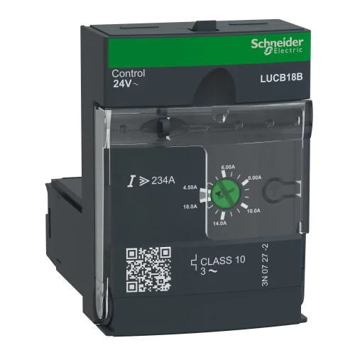 Schneider Electric LUCB18B TeSys U İleri Seviye Kontrol Ünitesi 4.5-18A 24VAC - 1