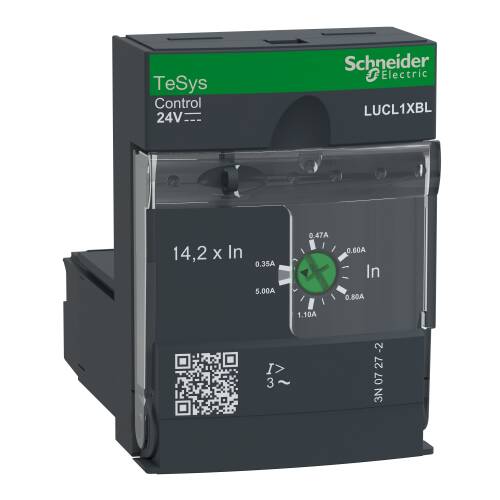 Schneider Electric LUCL1XBL TeSys U Standart Kontrol Ünitesi 3P 0.35-1.4A 24VDC - 1