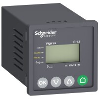 Schneider Electric LV481001 Kaçak Akım Koruma Rölesi VIGIREX RHU 30 mA - 30 A Ani Alarm ya da 0 - 4.5 sn Gecikmeli - 1