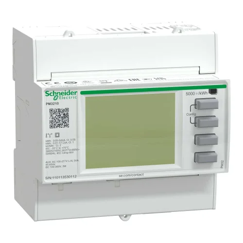 Schneider Electric METSEPM3210 PM3200 (CT/5A) enerji analizörü PM3210 darbe çıkışlı - 1