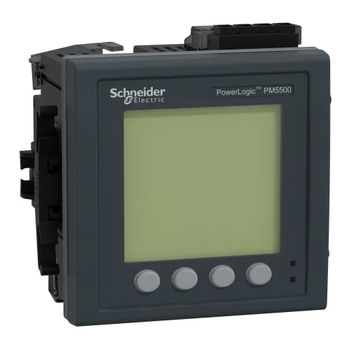 Schneider Electric METSEPM5580 PM5580 0.2S 63.harmonik 4DI/2DO Modbus seri bağlantı 2 ethernet 24V DC - 1